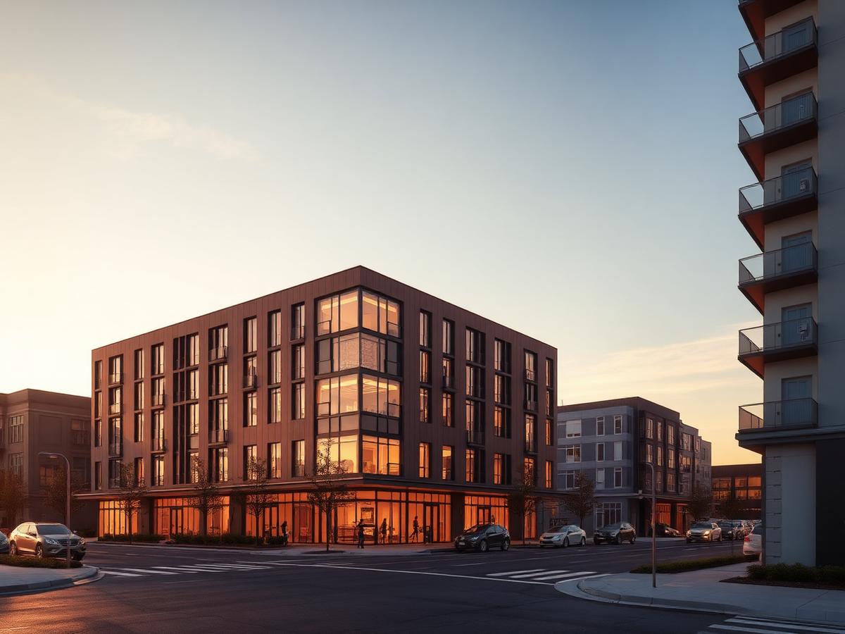 Partner development at golden hour